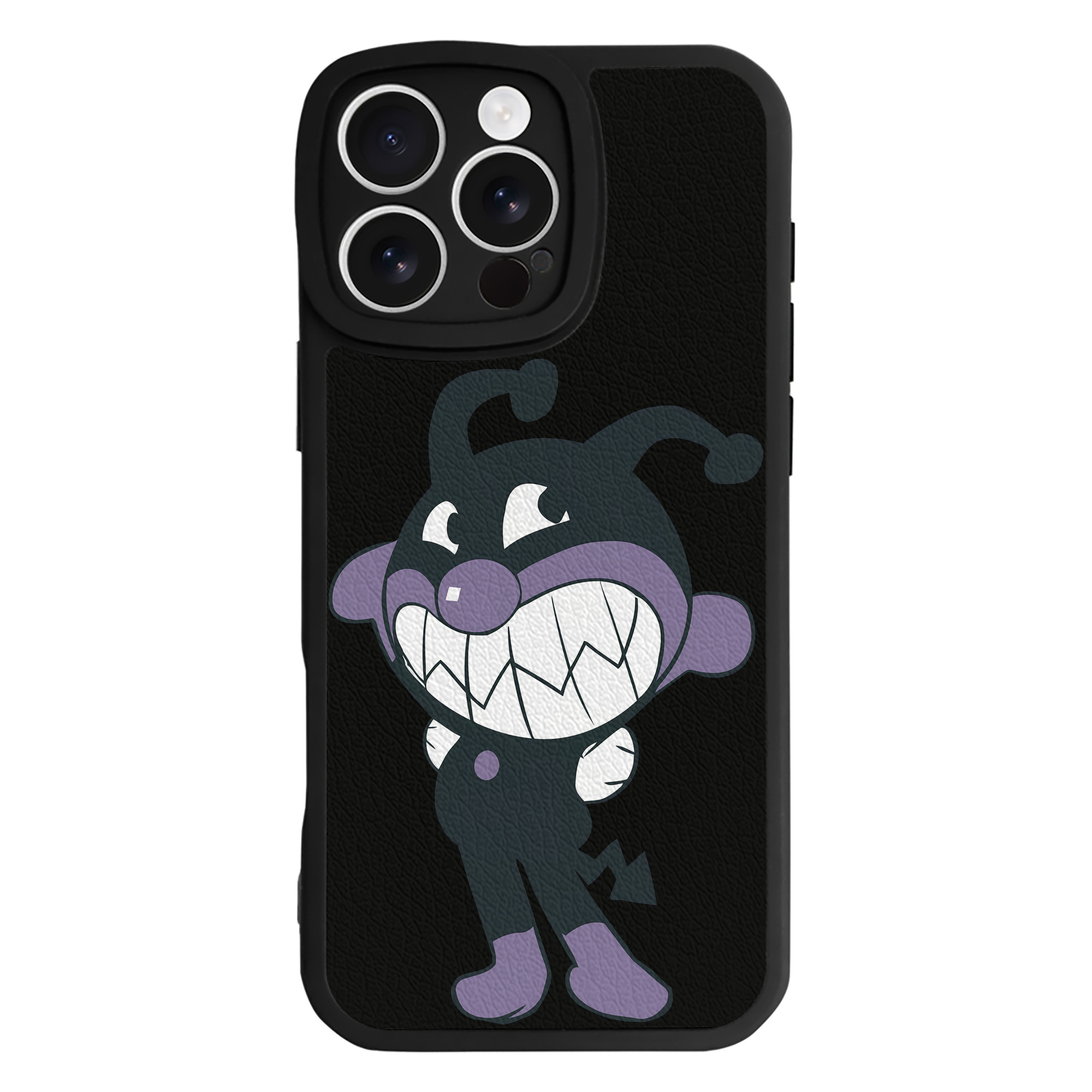 （画像用） アンパンマン Anpanman 【iPhone 16シリーズ対応】シリコンスマホケース（レザー調） 材質：シリコン